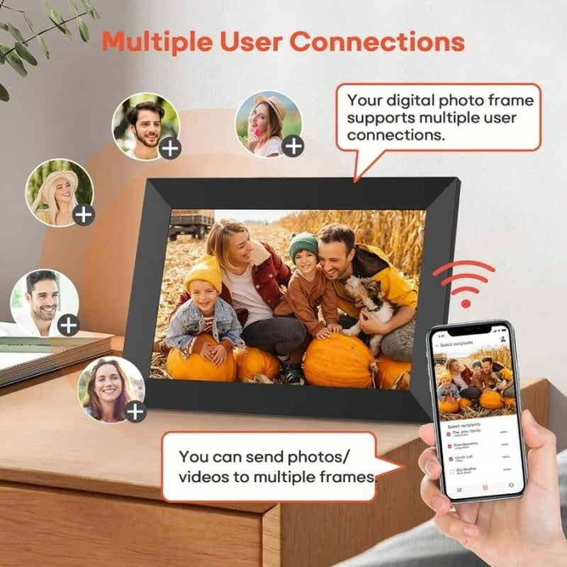 10.1 Inch WiFi Digital Photo Frame HD Touchscreen