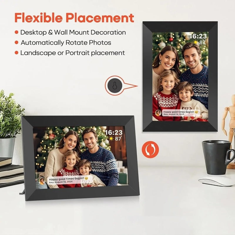 10.1 Inch WiFi Digital Photo Frame HD Touchscreen