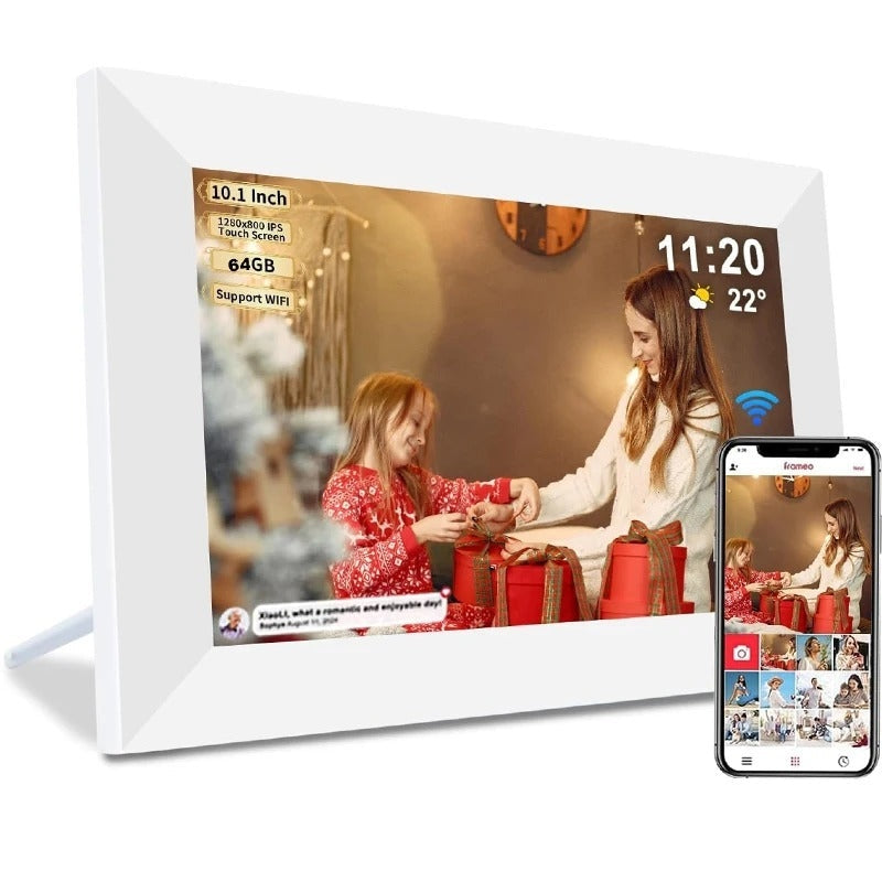 10.1 Inch WiFi Digital Photo Frame HD Touchscreen