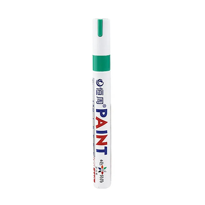 12-Color Waterproof Permanent Paint Markers for Tires and Art