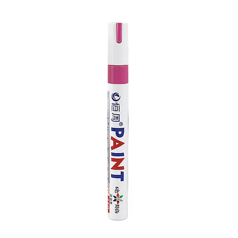 12-Color Waterproof Permanent Paint Markers for Tires and Art