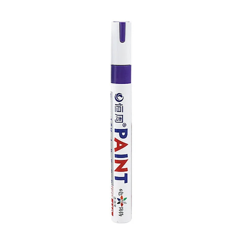 12-Color Waterproof Permanent Paint Markers for Tires and Art