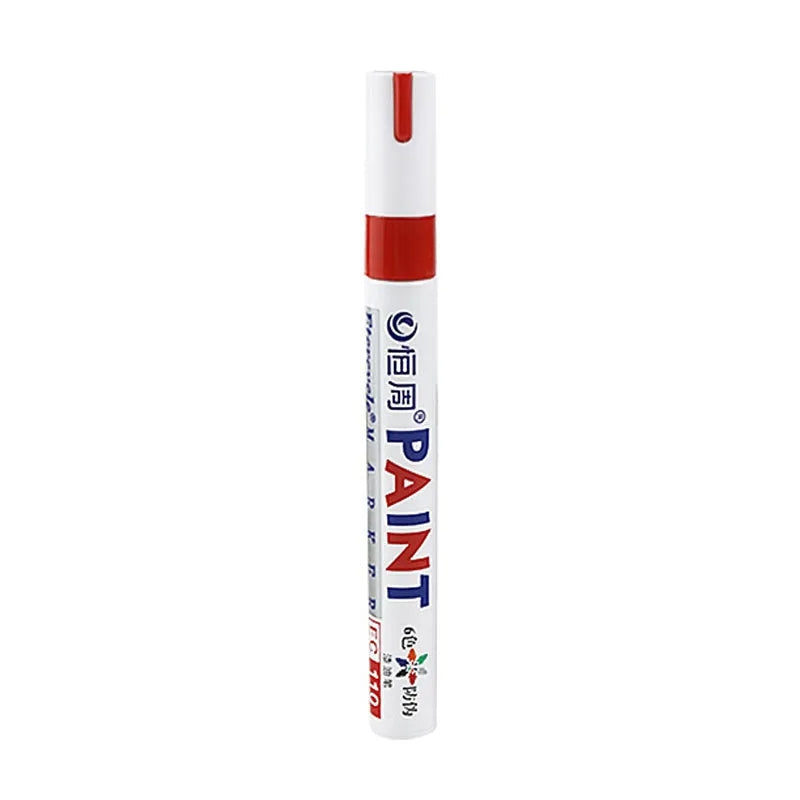 12-Color Waterproof Permanent Paint Markers for Tires and Art