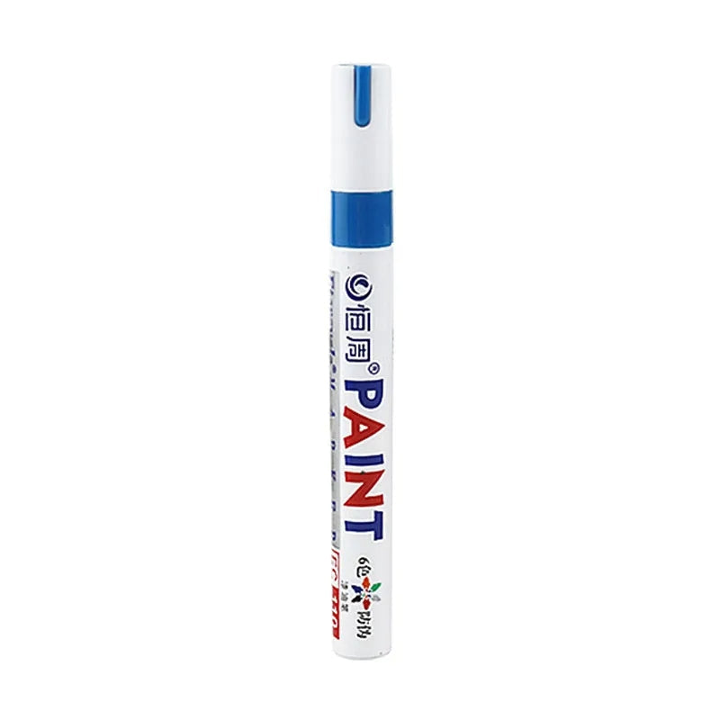 12-Color Waterproof Permanent Paint Markers for Tires and Art