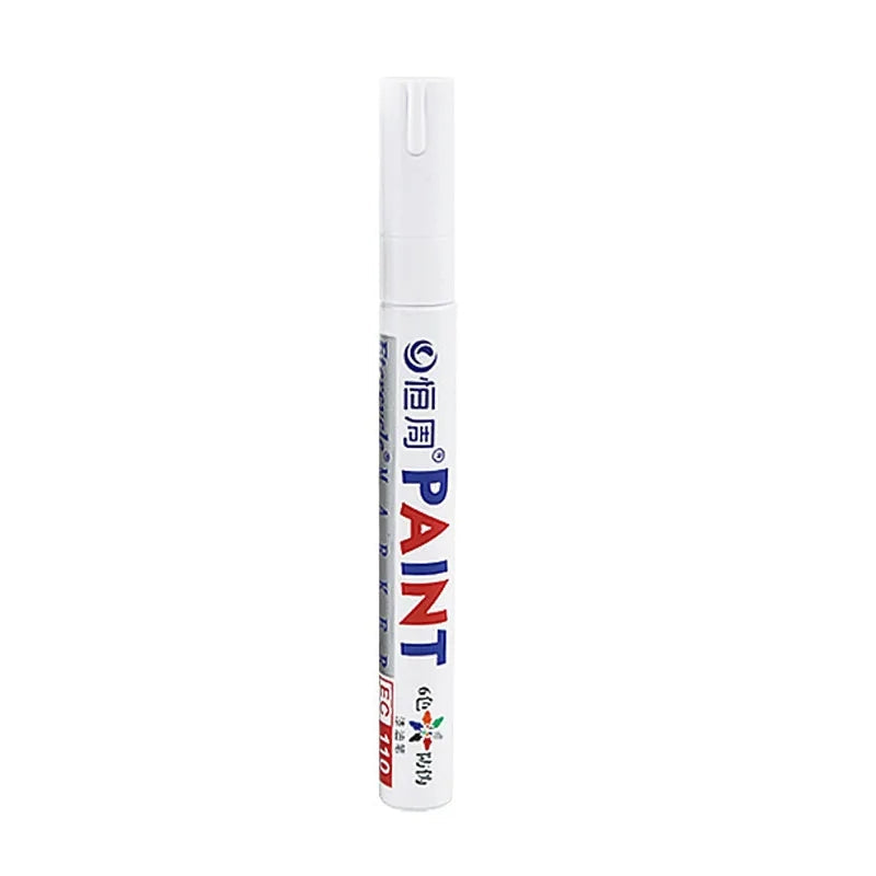 12-Color Waterproof Permanent Paint Markers for Tires and Art