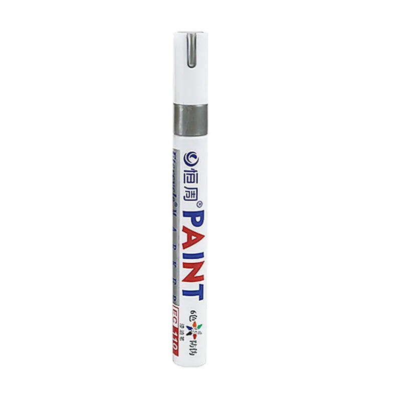 12-Color Waterproof Permanent Paint Markers for Tires and Art