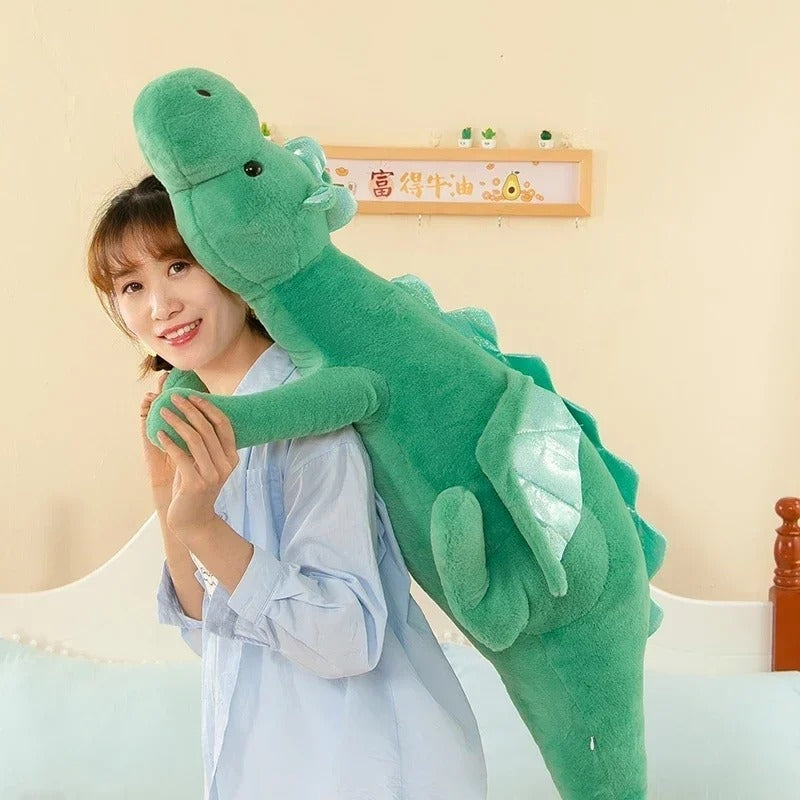 150cm Flying Dragon Stuffed Dinosaur Pillow for Kids