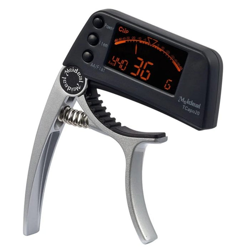 2-in-1 Guitar Capo Tuner with LED Display for All Instruments
