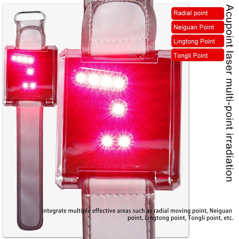 650nm Laser Therapy Wrist Device for Blood Circulation & Health