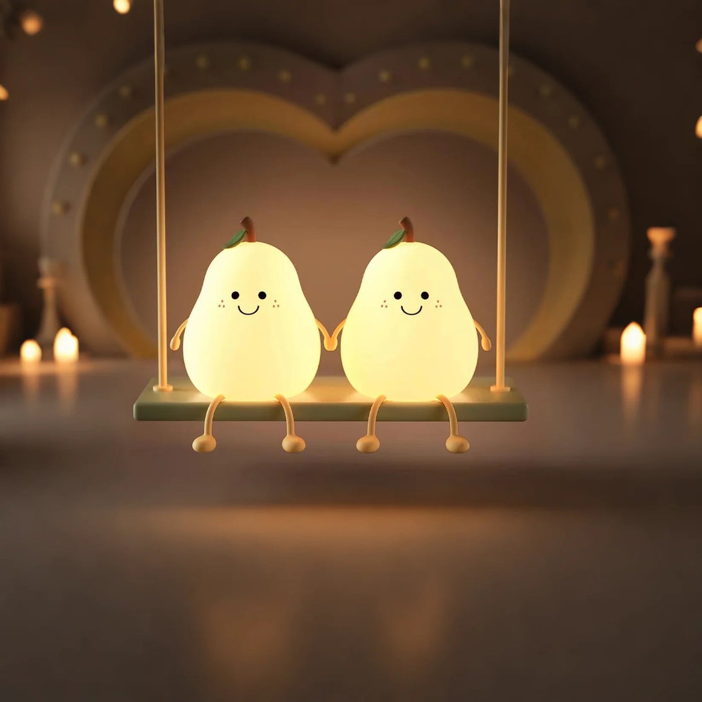 Glarefusion Adorable Decorative Pear Night Light