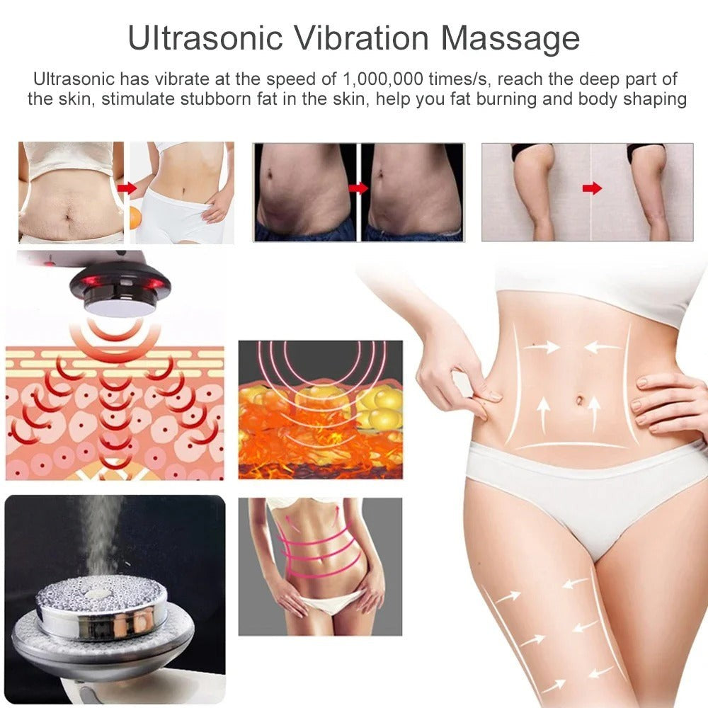 3-in-1 EMS Ultrasonic Slimming Massage Device