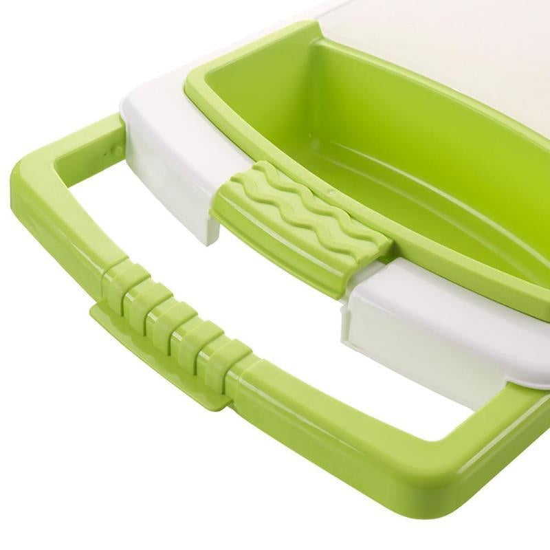 3-in-1 Multi-Function Cutting Board with Sink Basket