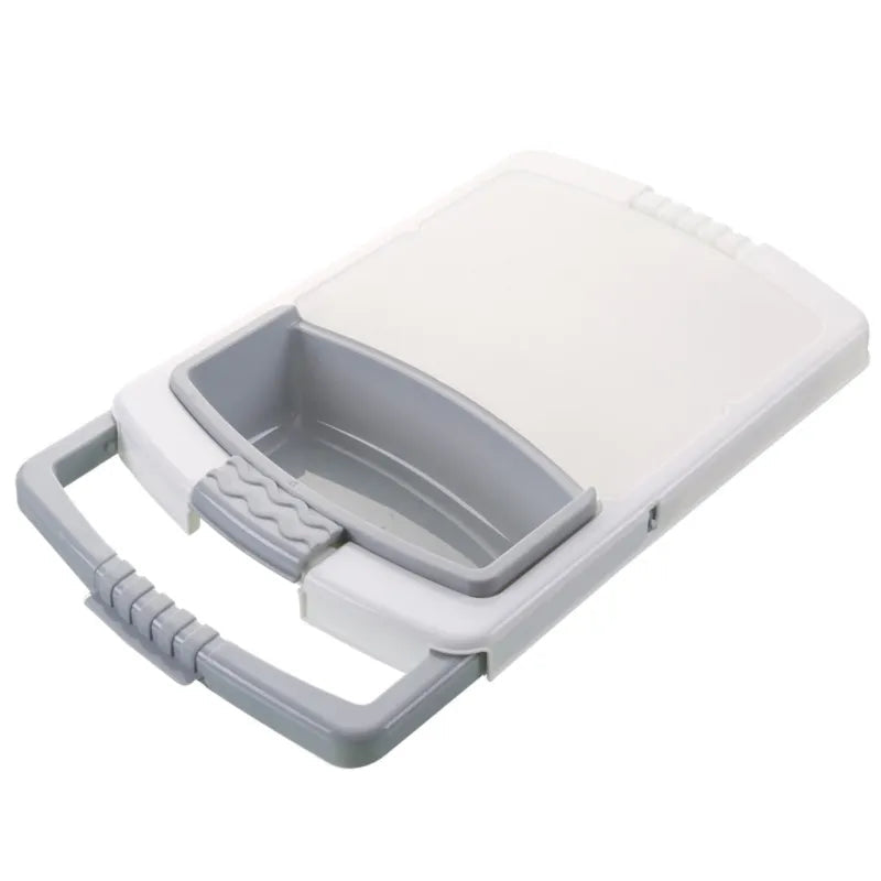 3-in-1 Multi-Function Cutting Board with Sink Basket