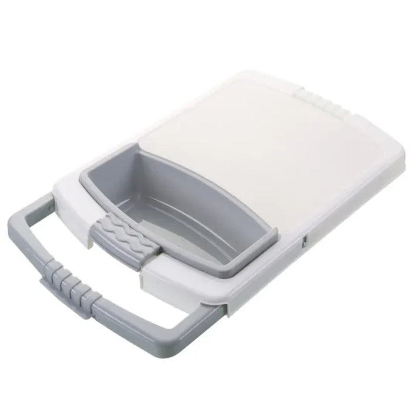 3-in-1 Multi-Function Cutting Board with Sink Basket
