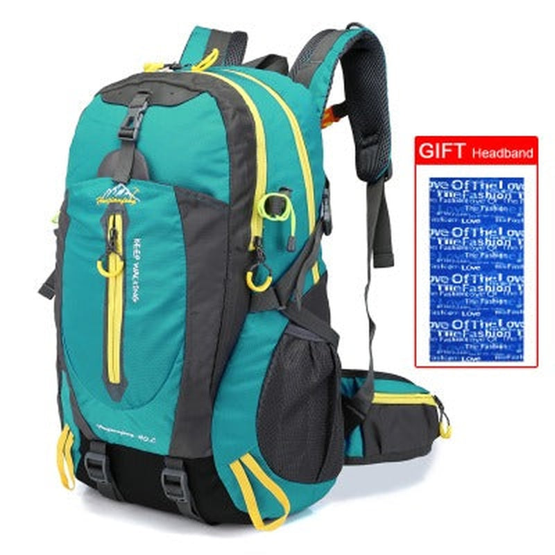 40L Waterproof Outdoor Climbing Backpack