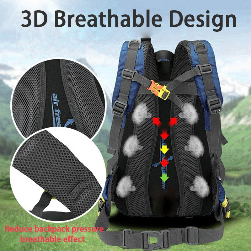 40L Waterproof Outdoor Climbing Backpack