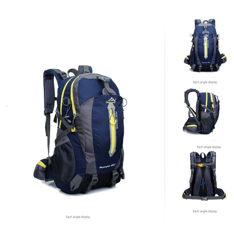 40L Waterproof Outdoor Climbing Backpack