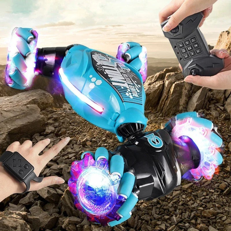 4WD RC Stunt Drift Car with Lights & Spray