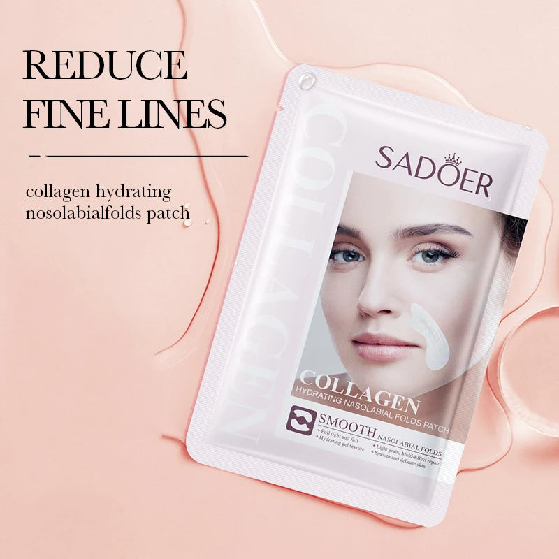 10pcs Collagen Hyaluronic Acid Forehead and Eye Mask Patches