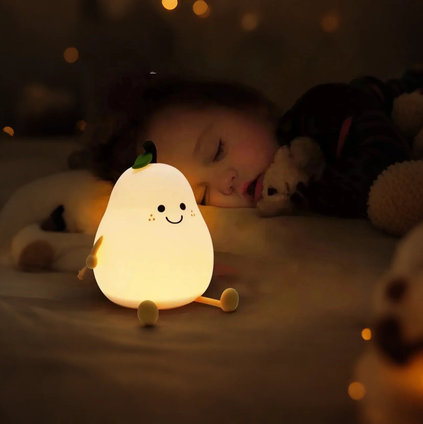 Glarefusion Adorable Decorative Pear Night Light