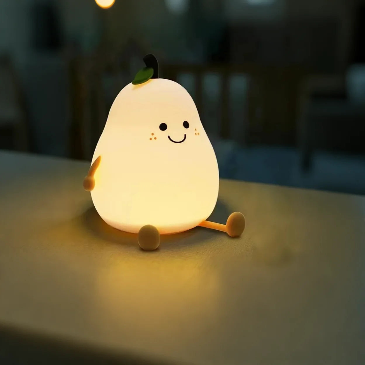 Glarefusion Adorable Decorative Pear Night Light