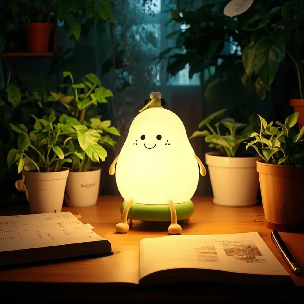 Glarefusion Adorable Decorative Pear Night Light