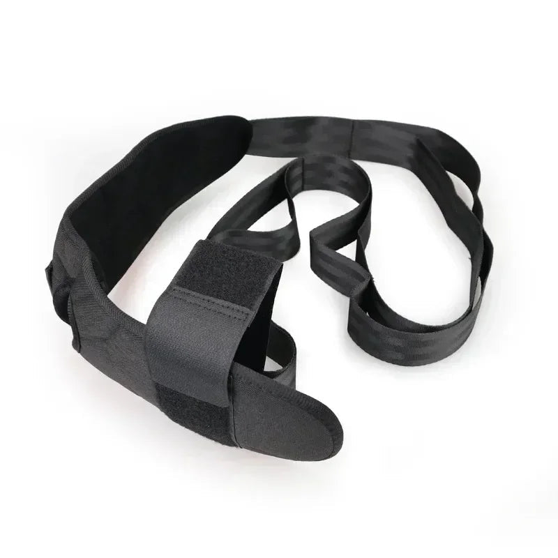 Adjustable Yoga Leg Stretching Strap for Flexibility and Rehabilitation