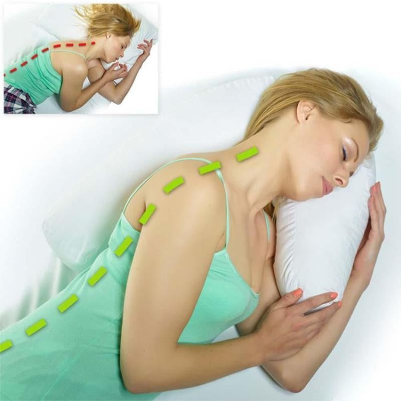All New Side Sleeper Pillow, Anti-snoring Side Sleeping Fixed Sleeping Position U-shaped Pillow