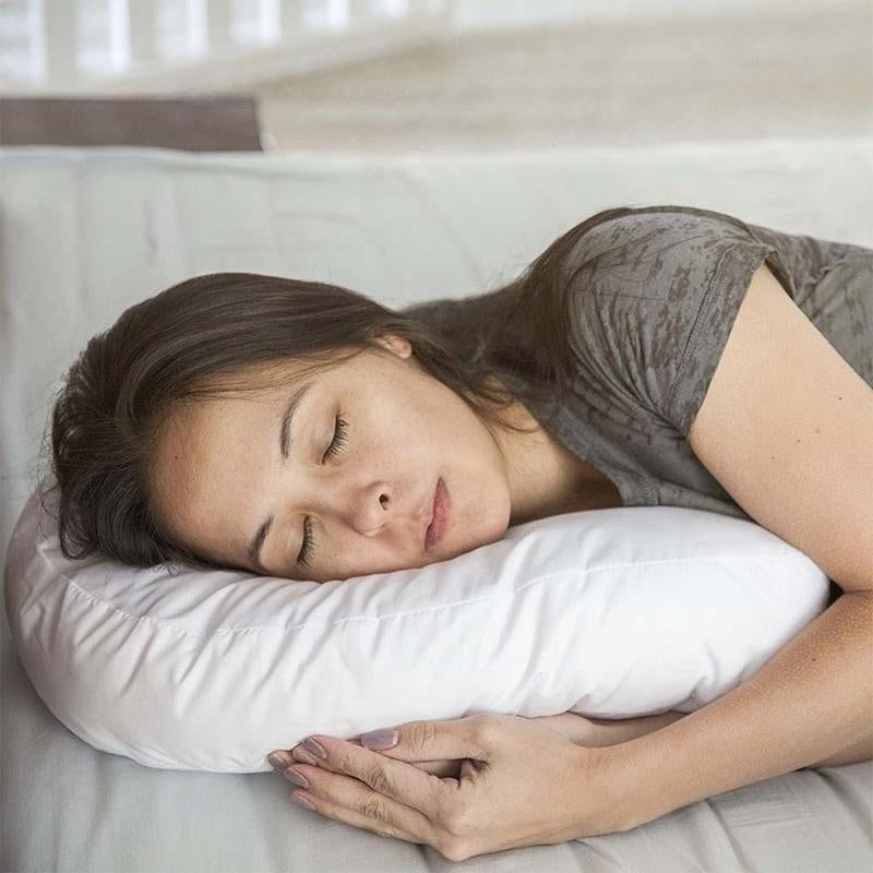All New Side Sleeper Pillow, Anti-snoring Side Sleeping Fixed Sleeping Position U-shaped Pillow