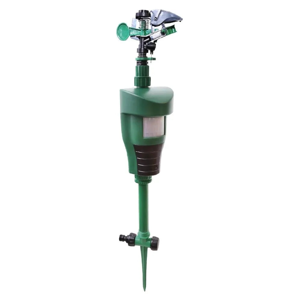 Animal Repellent Motion Activated Sprinkler For Outdoor with 360-Degree Sprinkler Head