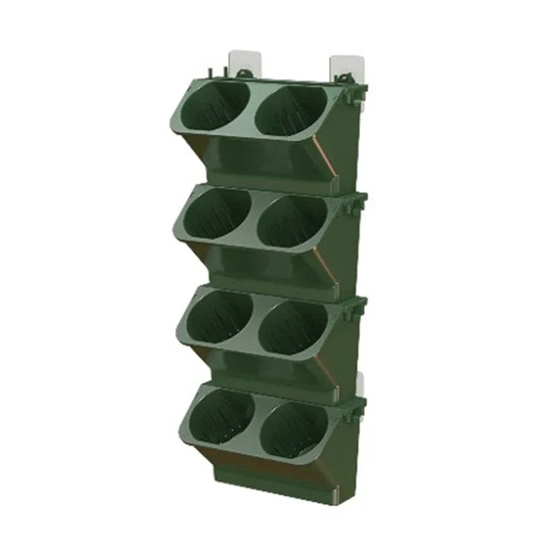 Stackable Self Watering Wall Planter Pots