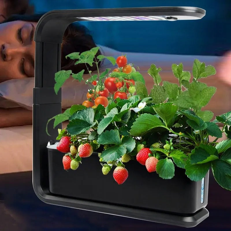 Indoor Hydroponics Growing System Smart Garden System with LED Plant Lamp