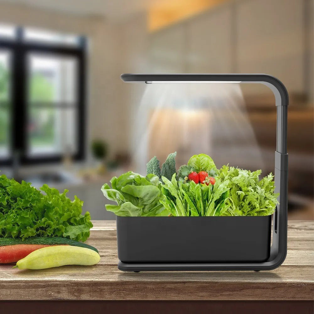 Indoor Hydroponics Growing System Smart Garden System with LED Plant Lamp