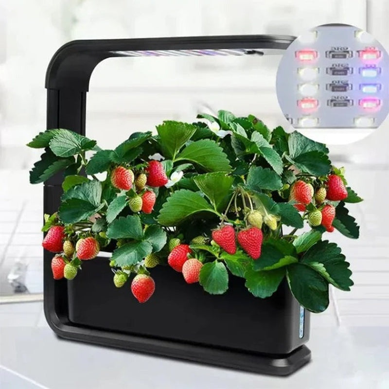 Indoor Hydroponics Growing System Smart Garden System with LED Plant Lamp