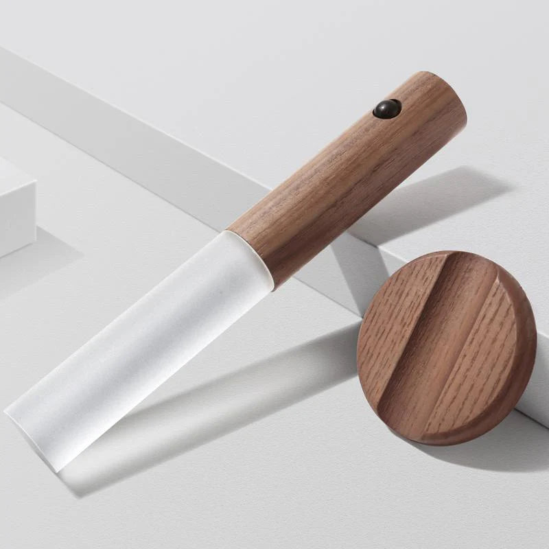 Wooden Motion Sensor Wall Light USB Rechargeable