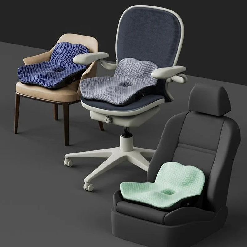 Orthopedic Memory Foam Chair Cushion for Tailbone Relief