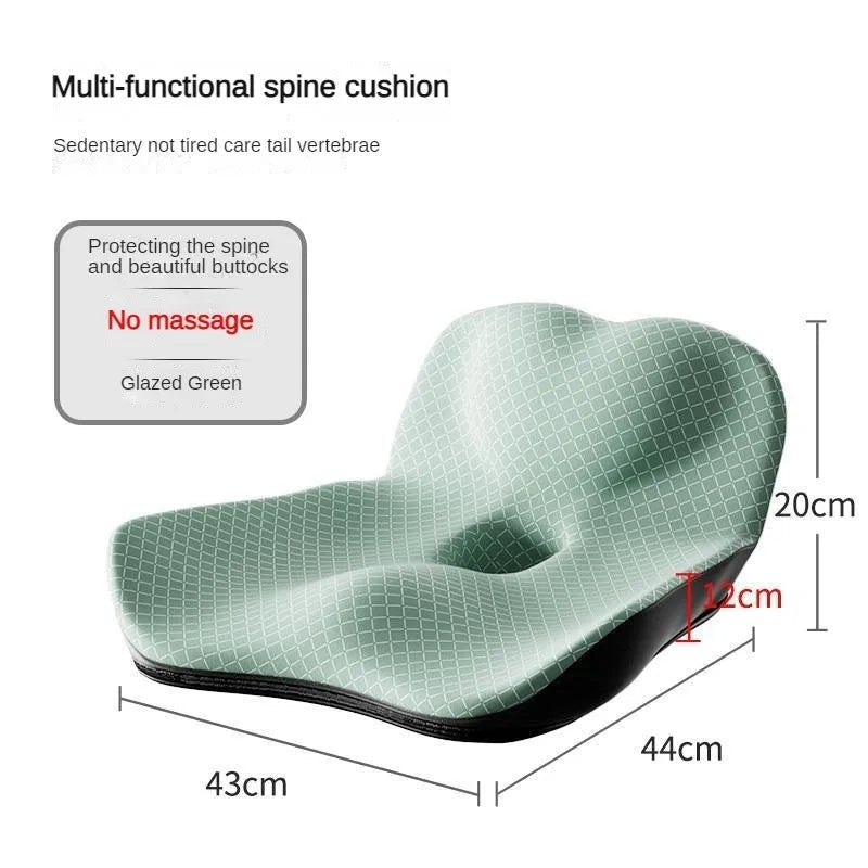 Orthopedic Memory Foam Chair Cushion for Tailbone Relief