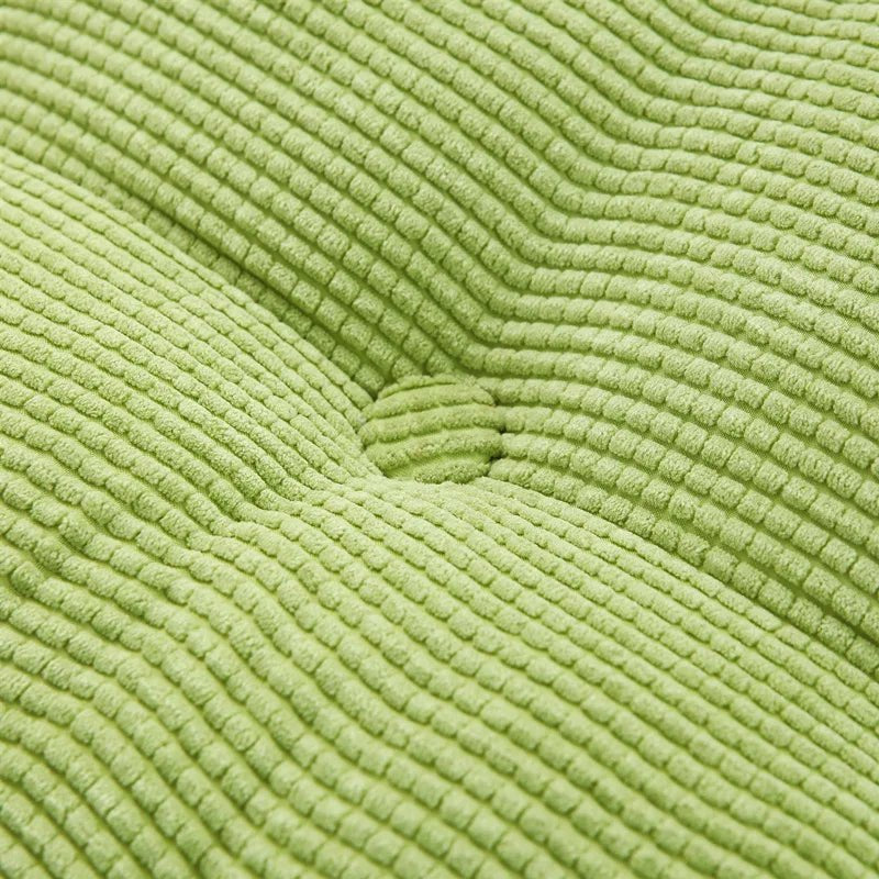 Oversized Thickened Long Bench Cushion Pad Green