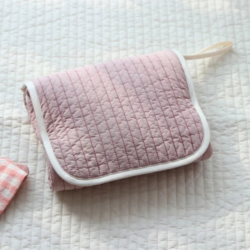Waterproof Cotton Baby Changing Mat Portable and Large