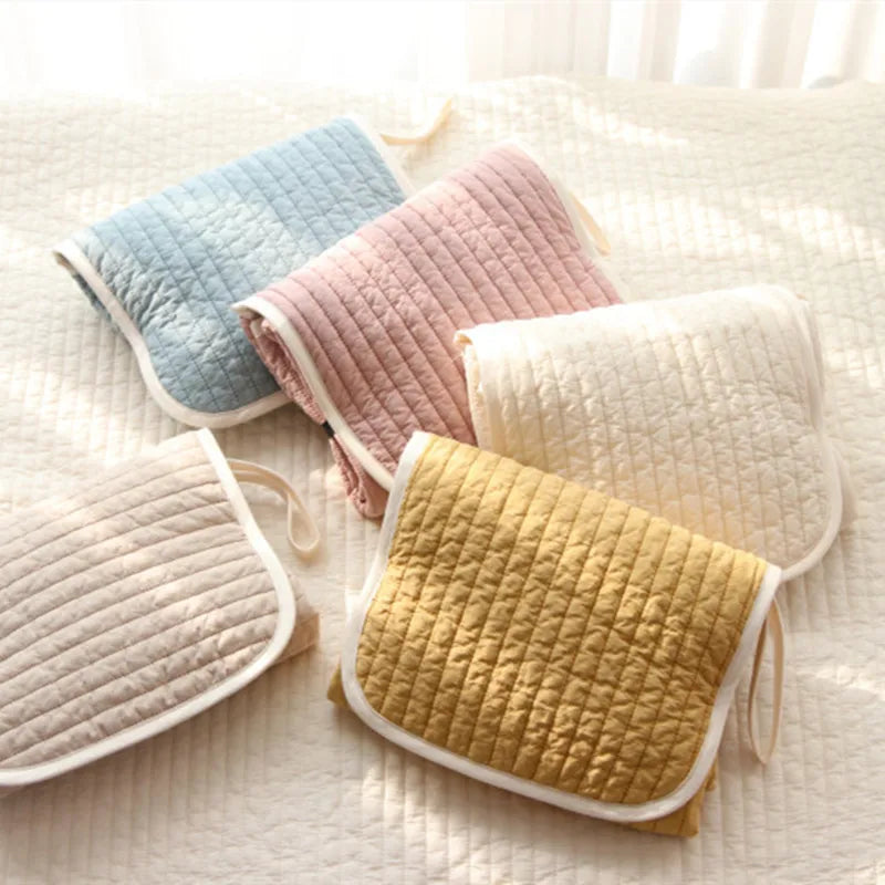 Waterproof Cotton Baby Changing Mat Portable and Large
