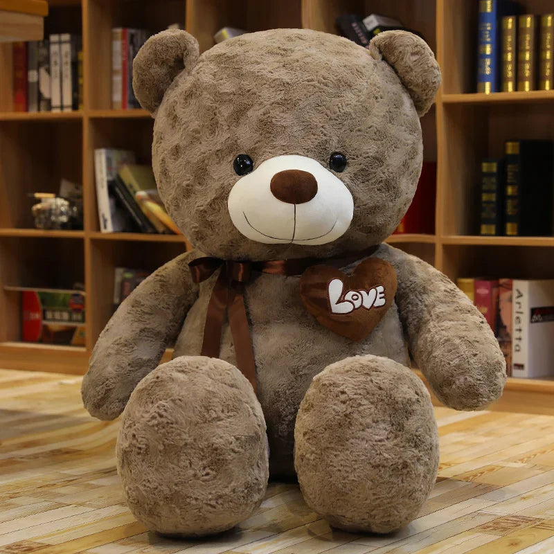Giant Teddy Bear Plush Love Heart Stuffed Toy Gift