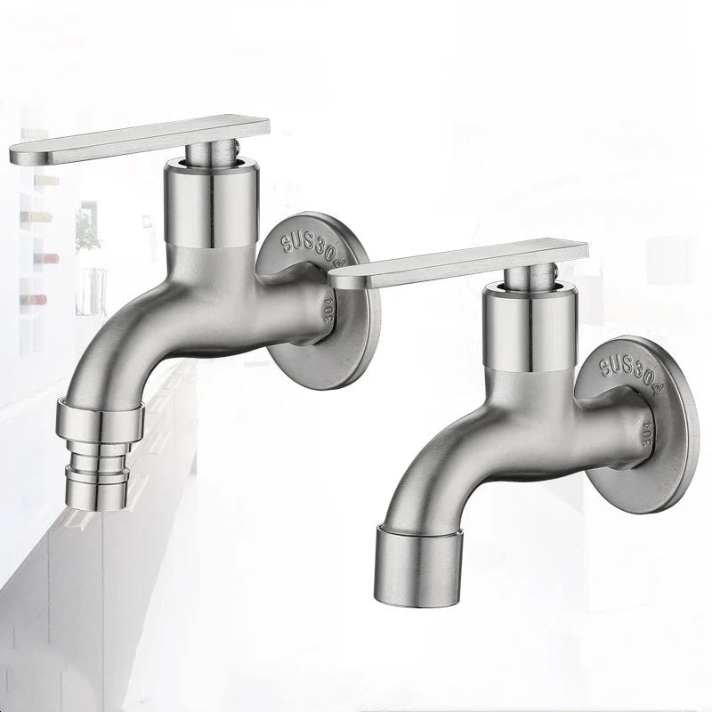 Stainless Steel Single Cold Bibcock Faucet