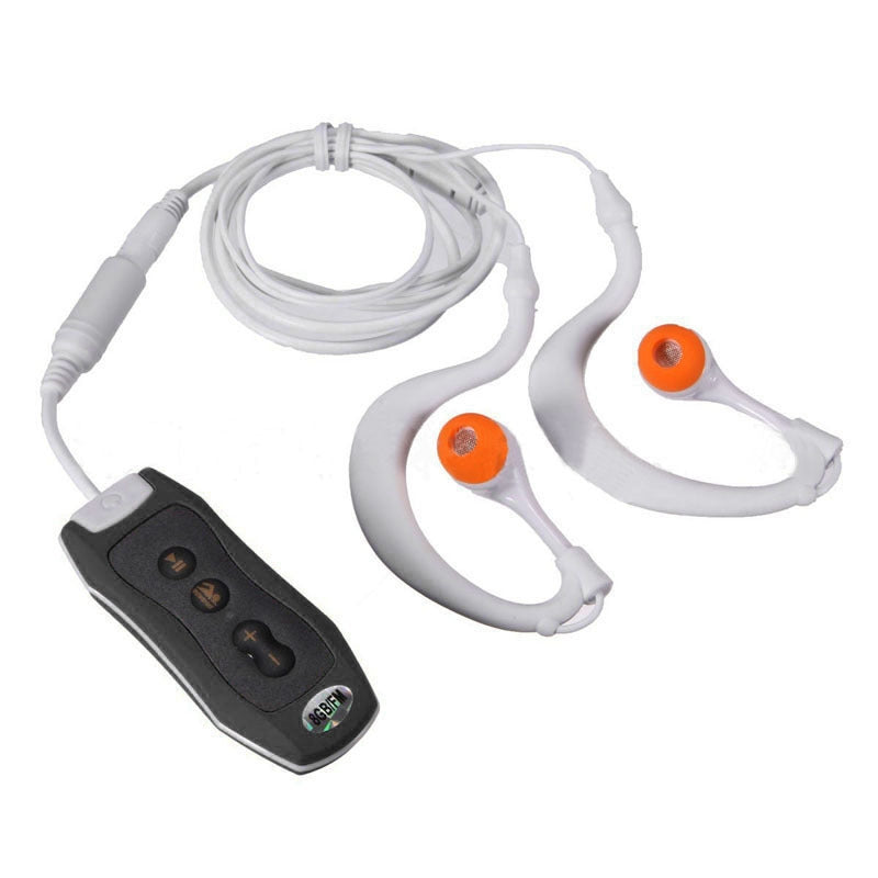 Waterproof IPX8 MP3 Player with FM Radio for Swimming & Sports