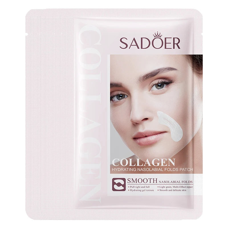10pcs Collagen Hyaluronic Acid Forehead and Eye Mask Patches