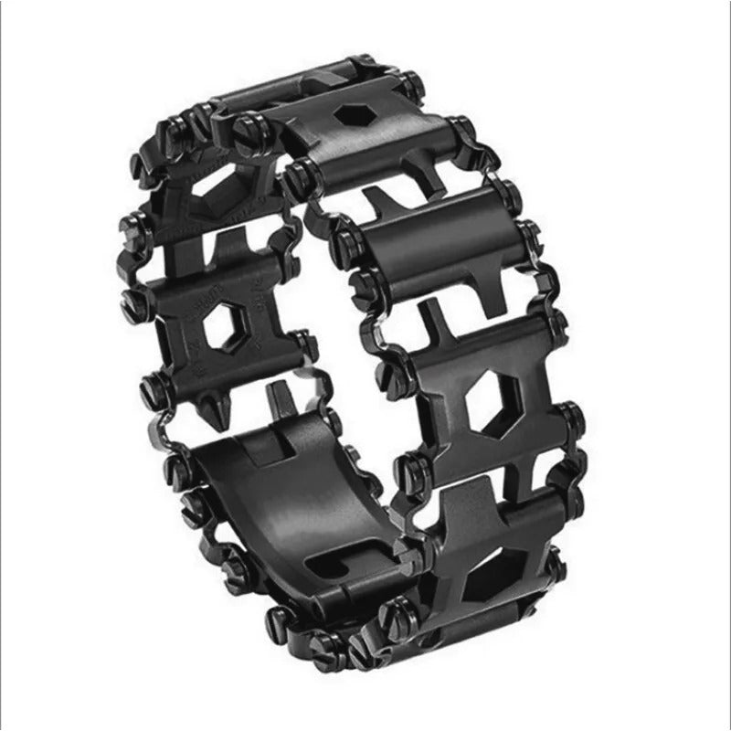 29-in-1 Multi-Tool Stainless Steel Bracelet