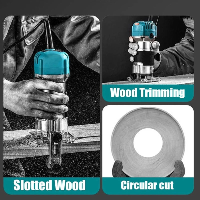 800W High-Speed Wood Router Electric Trimmer Tool