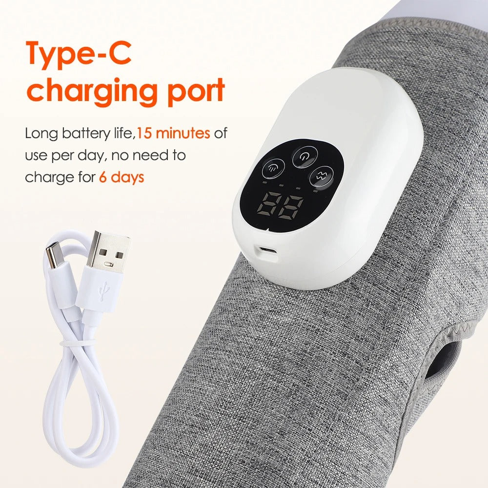 360° Heated Vibration Air Pressure Leg Massager