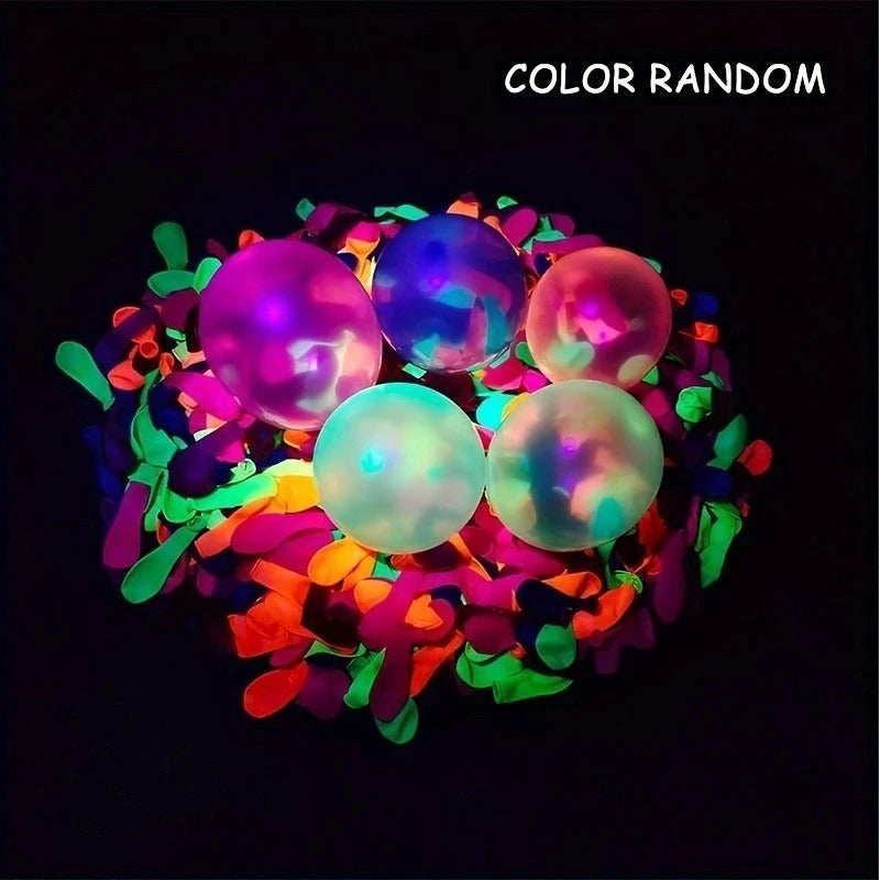 20pcs Neon UV Glow Balloons for Party Decoration