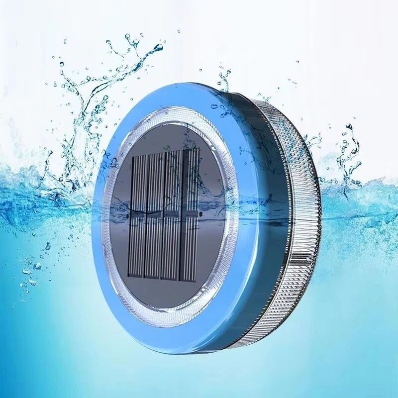 LED Pool Floating Solar Lights for Outdoor Decoration with Rechargeable and Waterproof Design