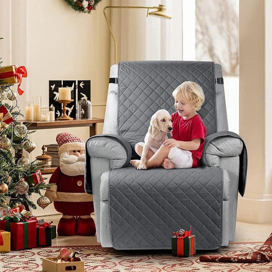 1 Seater Recliner Sofa Slipcover, Non-Slip, Pet & Stain Resistant Couch Protector